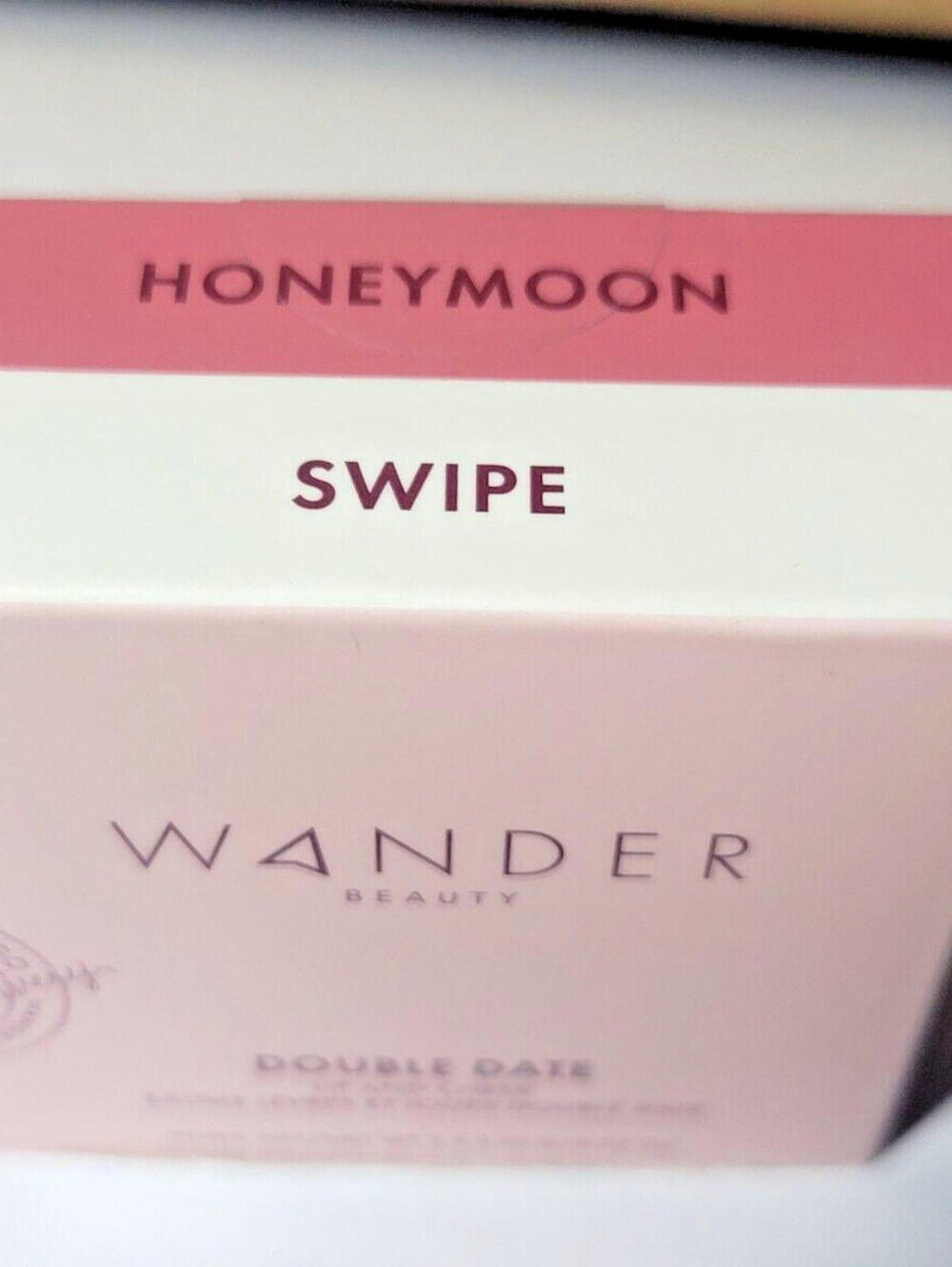 Wander Beauty Double Date Lip Cheek Duo Honeymoon Swipe Full Size NIB